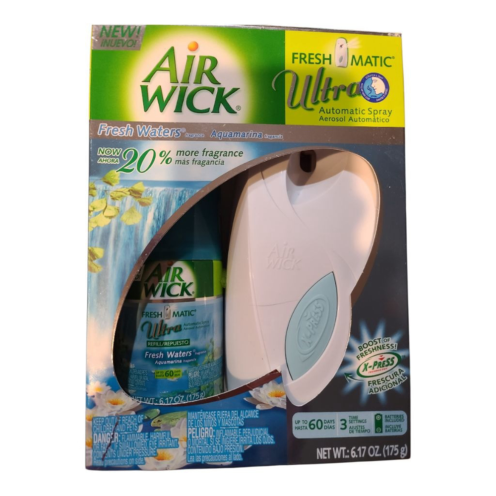 Air Wick Freshmatic Ultra Spray Fresh Waters Kit